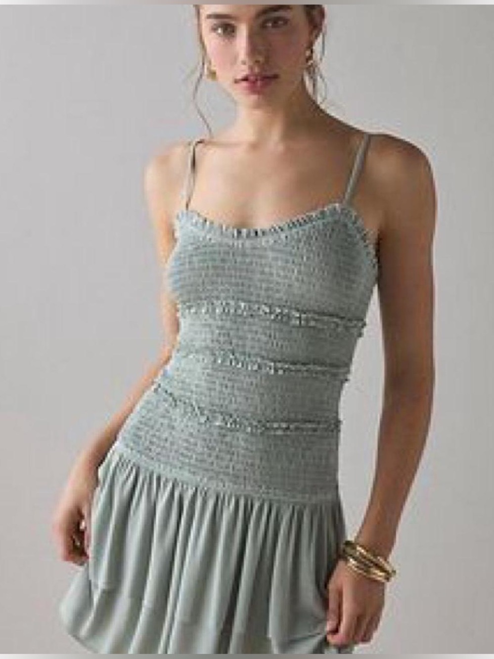 SMOCKED URBAN OUTFITTERS DRESS *NWT
